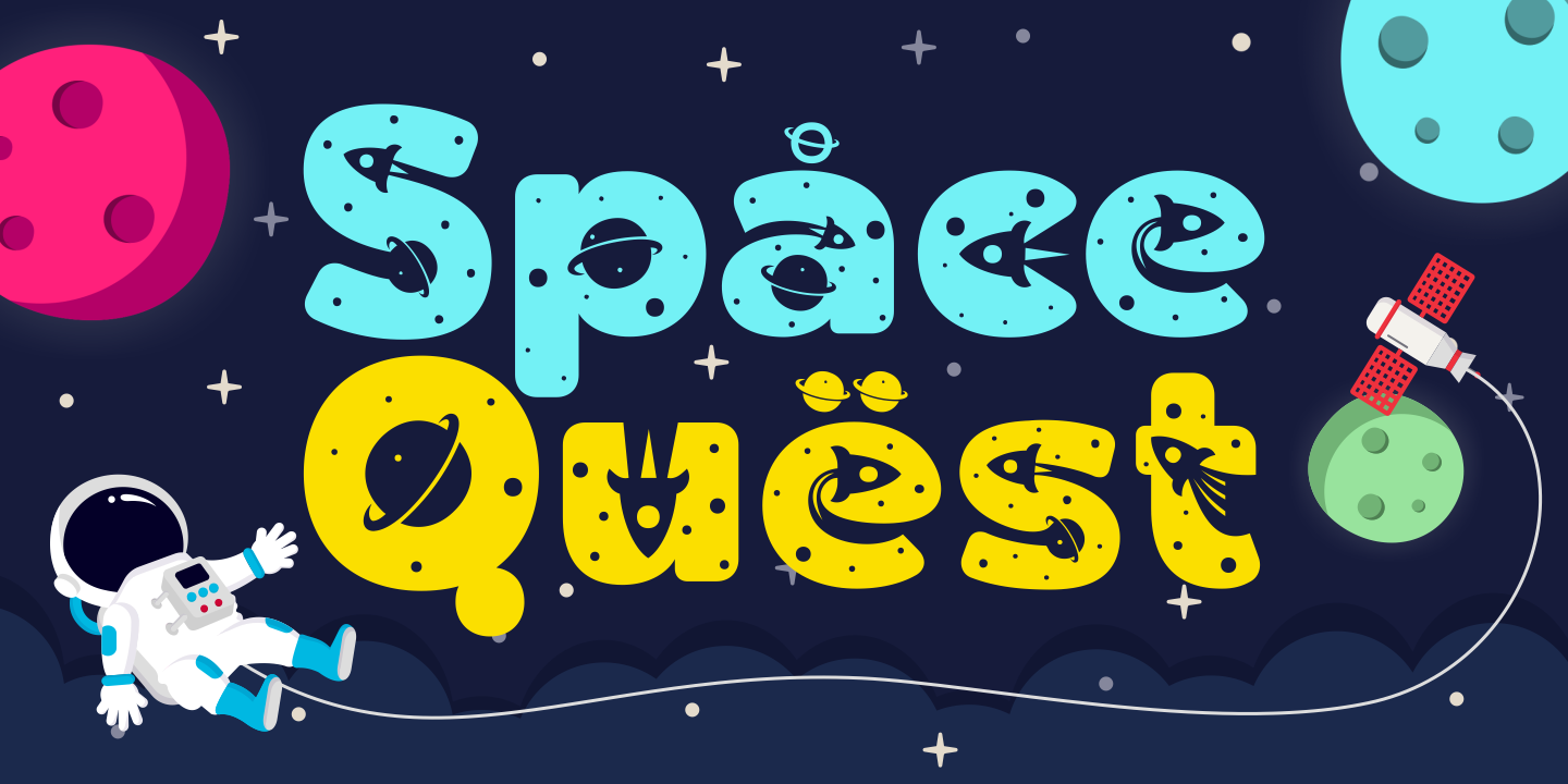 Font Space Quest